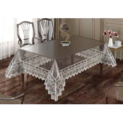 Скатерть Sahara SHA-0000304, 160x260 см, прозрачная