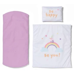 Кроватка для пупсов Zapf Creation Baby Born Rainbow, белая/фиолетовая, 3+ лет Кроватка для пупсов Zapf Creation Baby Born Rainbow, белая/фиолетовая, 3+ лет