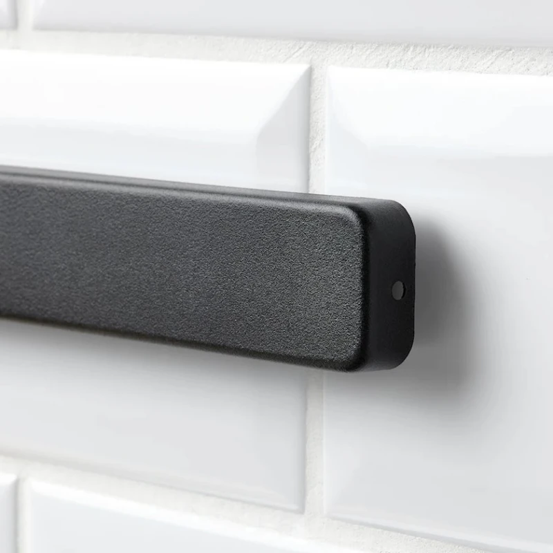 Магнитная планка IKEA Hulpar черная, 38 см