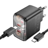 Сетевое зарядное устройство Hoco CS43A Smart, Type-C-to-Type-C кабель в комплекте Сетевое зарядное устройство Hoco CS43A Smart, Type-C-to-Type-C кабель в комплекте