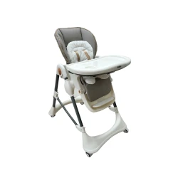 Стульчик для кормления Kidilo E101, 4+ мес, бежевый Стульчик для кормления Kidilo E101, 4+ мес, бежевый