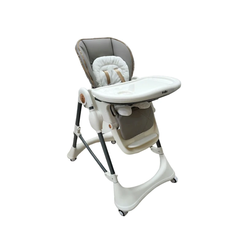 Стульчик для кормления Kidilo E101, 4+ мес, бежевый