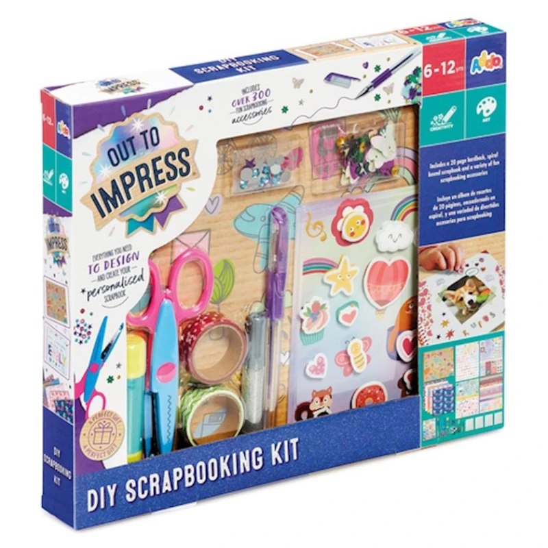 Набор декоративных элементов Addo Play LTD Oti Diy Scrapbooking Kit 318-19121-B, 6+ лет Набор декоративных элементов Addo Play LTD Oti Diy Scrapbooking Kit 318-19121-B, 6+ лет