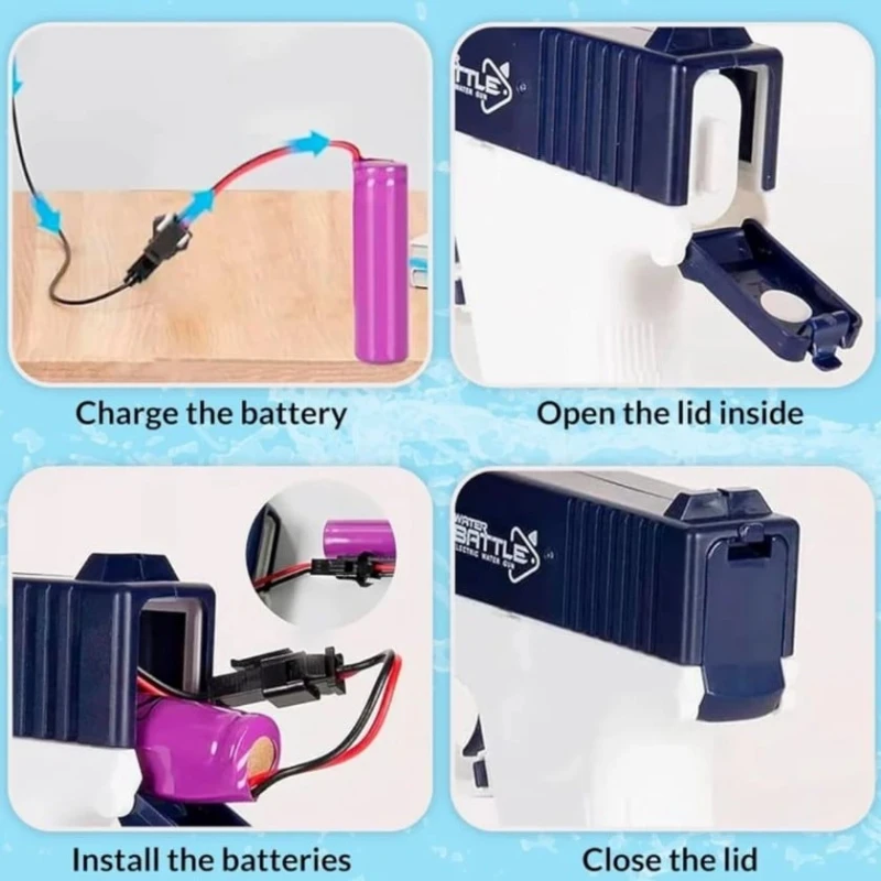 Elektrikli su tapançası 518-1 Blue Elektrikli su tapançası 518-1 Blue