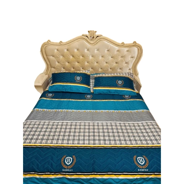 Комплект покрывала и наволочек MiraNova CTS-656, покрывало 220х240 см, наволочки 50х70 см, разноцветный