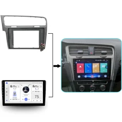 Автомобильный монитор NAVO Volkswagen Golf Seven 2013 +