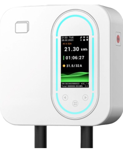 Elektromobil Şarj Stansiyası ELCAR WallBox, GBT/AC, 7 kW, 1 faza 32 A