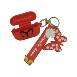 Чехол для наушников Airpods Butterfly Case Pro для Apple AirPods Pro Red