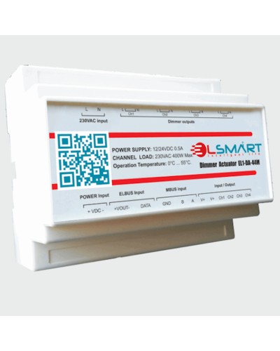 Ağıllı Ev Cihazı Elsmart Dimmer aktuator EL1-DA-44M