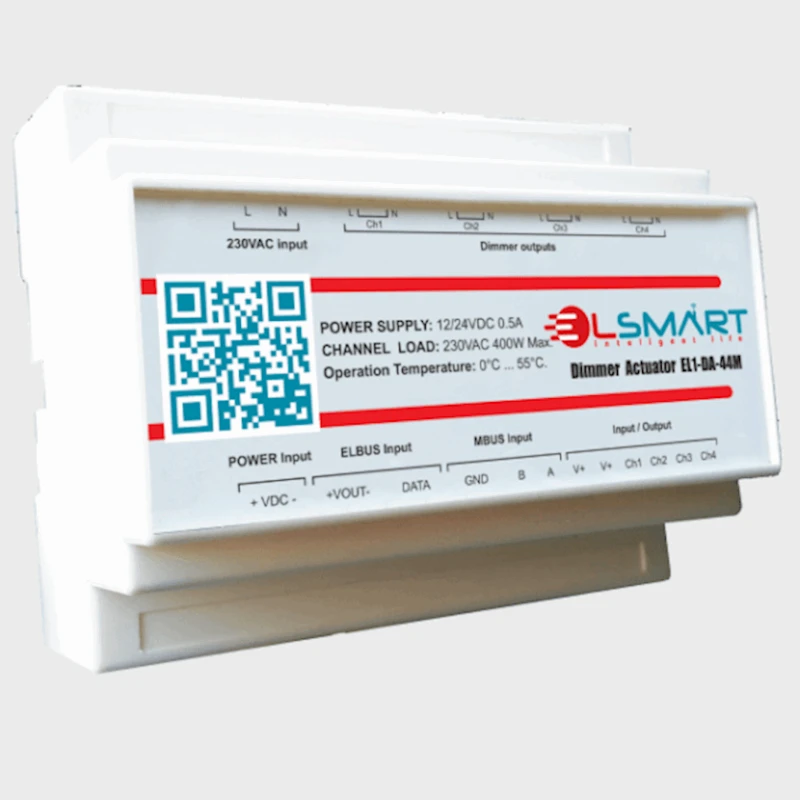 Устройство Умный Дом Elsmart Актуатор диммера EL1-DA-44M Устройство Умный Дом Elsmart Актуатор диммера EL1-DA-44M