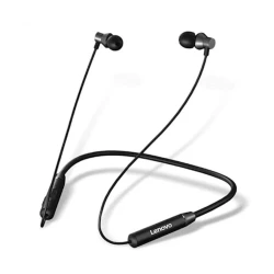 Спортивные наушники Lenovo QE08 Sport Black Спортивные наушники Lenovo QE08 Sport Black