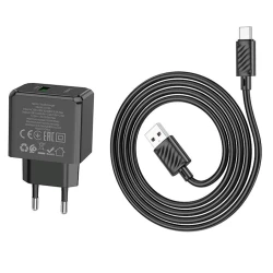 Сетевое зарядное устройство Hoco CS12A 18W, Черный