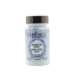 Акриловая краска Cadence Marble Effect Opaque Light Blue, с эффектом мрамора, голубой светлый, 90 мл