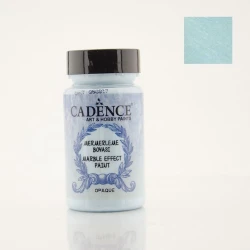 Акриловая краска Cadence Marble Effect Opaque Light Blue, с эффектом мрамора, голубой светлый, 90 мл