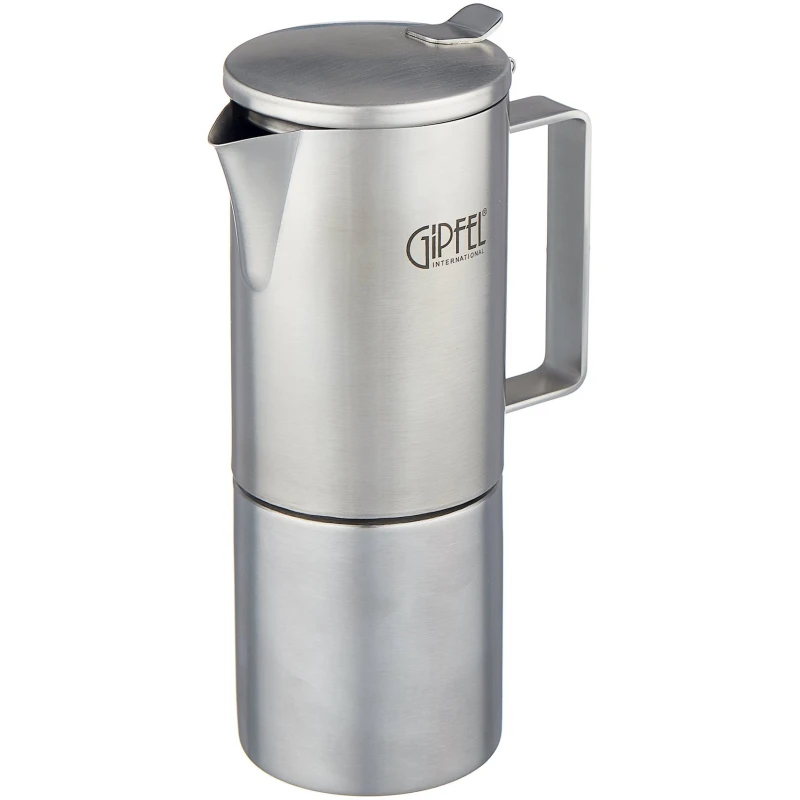 Гейзерная кофеварка Gipfel Wenus 5320 нержавеющая сталь, 0.3 л Гейзерная кофеварка Gipfel Wenus 5320 нержавеющая сталь, 0.3 л