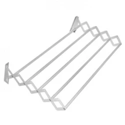 Сушилка для белья MS-010, 80 см, металл, белая Сушилка для белья MS-010, 80 см, металл, белая