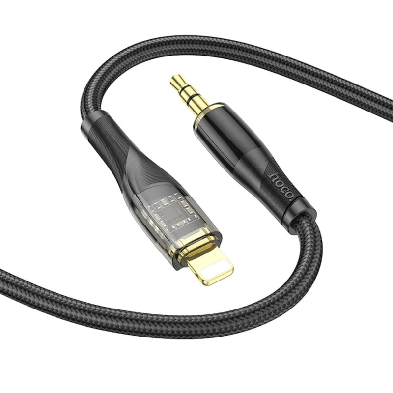Kabel AUX Hoco UPA25 AUX Jack 3.5 - Lightning, 1 m