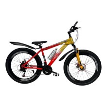 Velosiped smr479, sari/qirmizi, 24