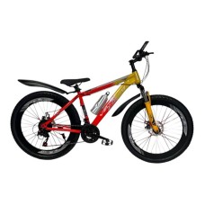 Velosiped smr479, sari/qirmizi, 24