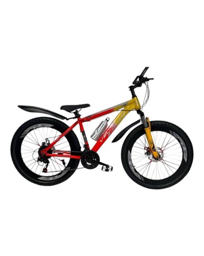 Velosiped smr479, sari/qirmizi, 24