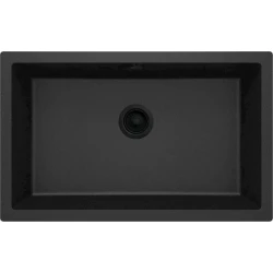 Кухонная мойка Deante Corda ZQAG10D, гранит, черный, 50x80 см Кухонная мойка Deante Corda ZQAG10D, гранит, черный, 50x80 см