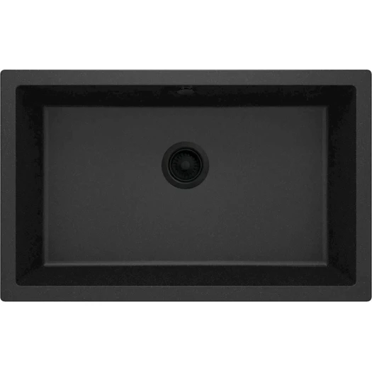 Кухонная мойка Deante Corda ZQAG10D, гранит, черный, 50x80 см Кухонная мойка Deante Corda ZQAG10D, гранит, черный, 50x80 см