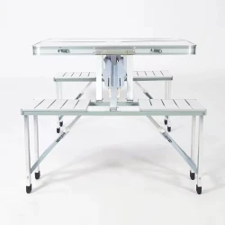 Yığılıb açılan masa-stul dəsti Yığılıb açılan masa-stul dəsti