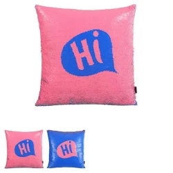 Подушка декоративная Miniso 40х40 см, пайетки, в ассортименте