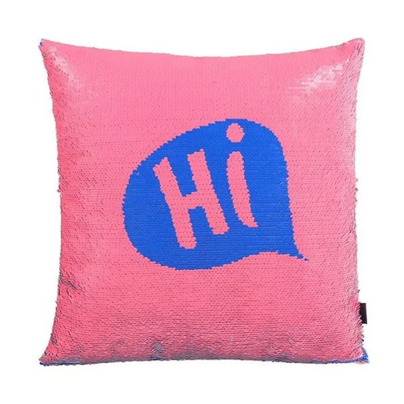 Подушка декоративная Miniso 40х40 см, пайетки, в ассортименте