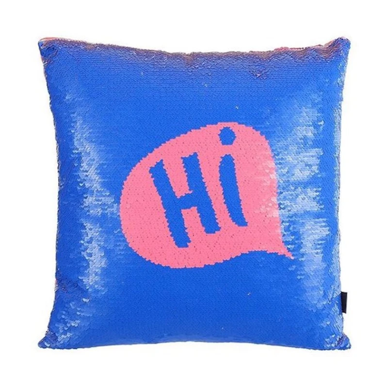 Подушка декоративная Miniso 40х40 см, пайетки, в ассортименте