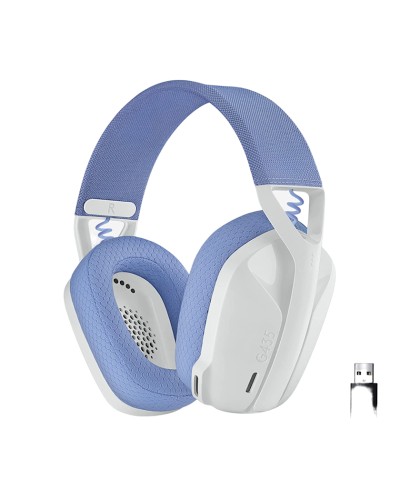 Oyun üçün qulaqlıq Logitech G435 White/Lilac