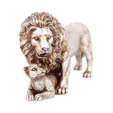 Dekorativ heykəlcik Fashion My Day Lion, qatran