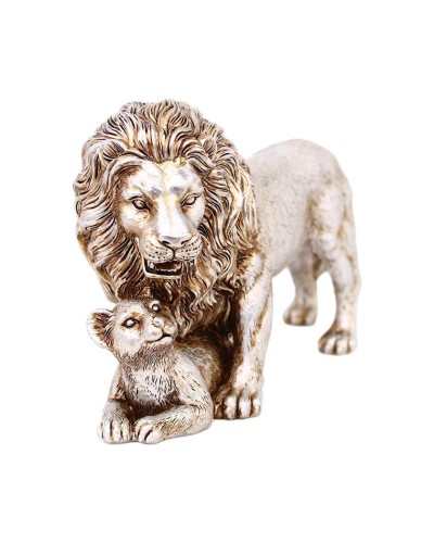 Dekorativ heykəlcik Fashion My Day Lion, qatran