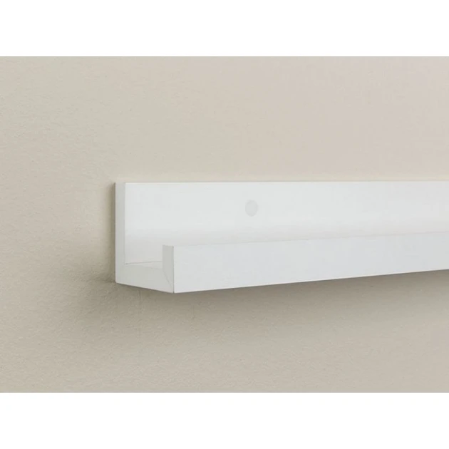 Полка для фоторамок JYSK Avnede, 60x6x7 см, МДФ/фольга, белый Полка для фоторамок JYSK Avnede, 60x6x7 см, МДФ/фольга, белый