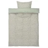 Комплект постельного белья JYSK JOSEFINE, пододеяльник 140x200 см, наволочка 50x70/75 см, полутораспальный, хлопок, зеленый Комплект постельного белья JYSK JOSEFINE, пододеяльник 140x200 см, наволочка 50x70/75 см, полутораспальный, хлопок, зеленый