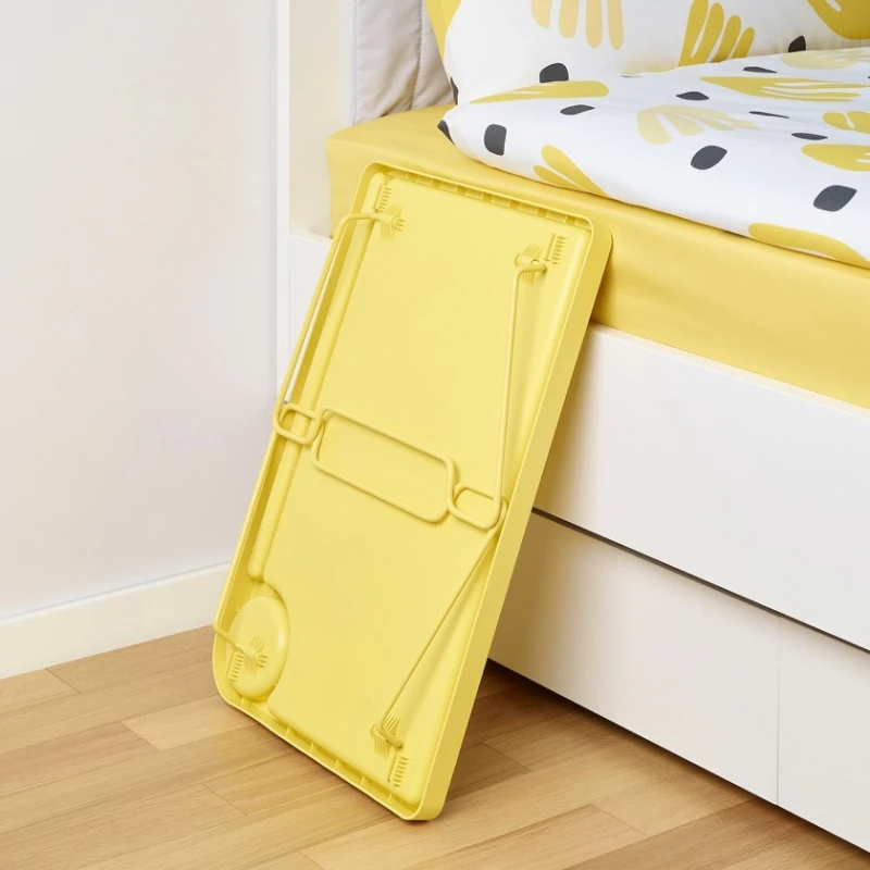 Поднос IKEA Bruksvara, 52x35x24 см, пластик/сталь, жёлтый - 405.582.23