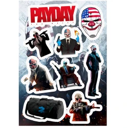 Набор наклеек Payday, 9 шт