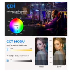 Лампа для фотосъемки Neewer NW-RGB480 Лампа для фотосъемки Neewer NW-RGB480