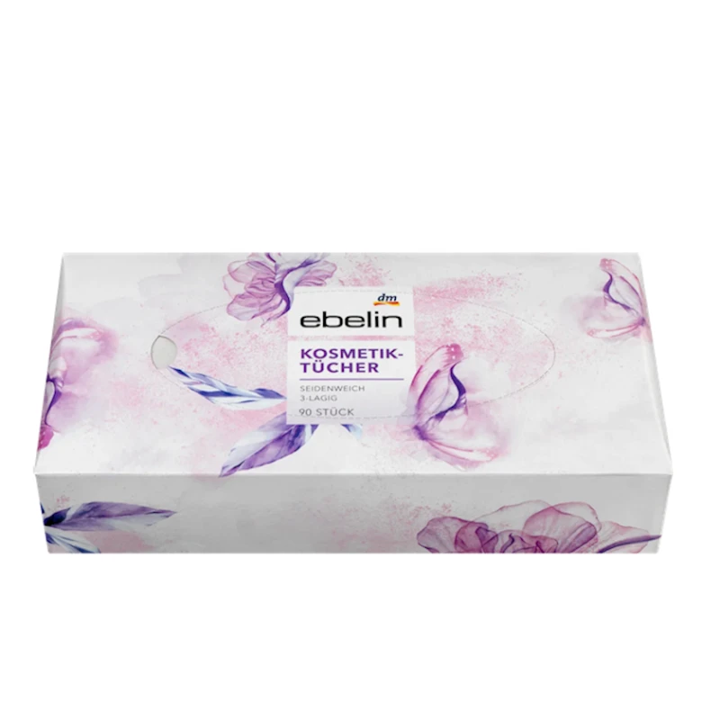 Салфетки в коробке Ebelin 90 шт Салфетки в коробке Ebelin 90 шт