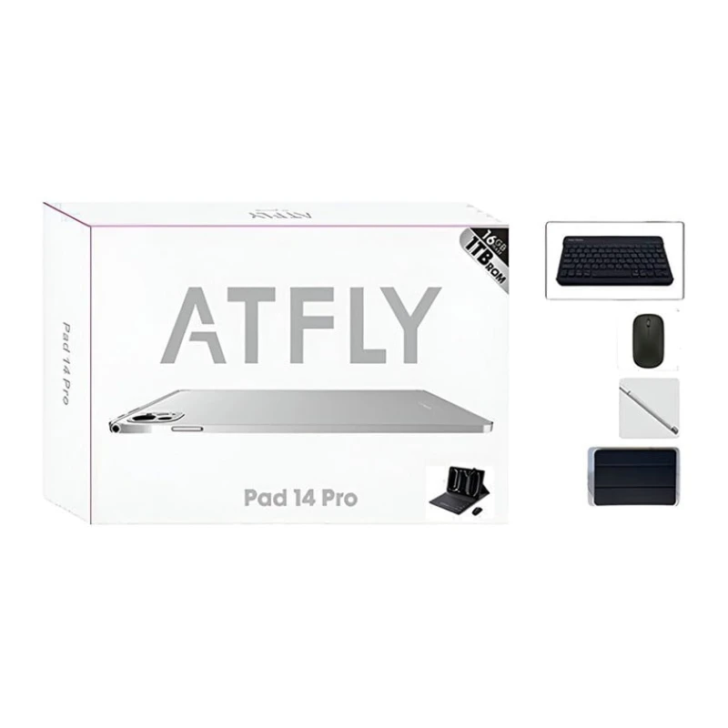 Планшет Atfly Pad 14 Pro 16GB/1TB Silver Планшет Atfly Pad 14 Pro 16GB/1TB Silver