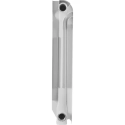 Секционный радиатор Teplomir, алюминий, белый, 10 секций Секционный радиатор Teplomir, алюминий, белый, 10 секций