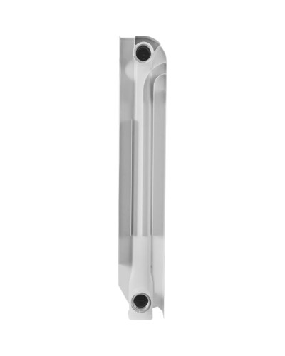 Bölməli radiator Teplomir, alüminium, ağ, 10 bölmə