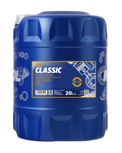 Yarısintetik motor yağı Mannol Classic, 20 L