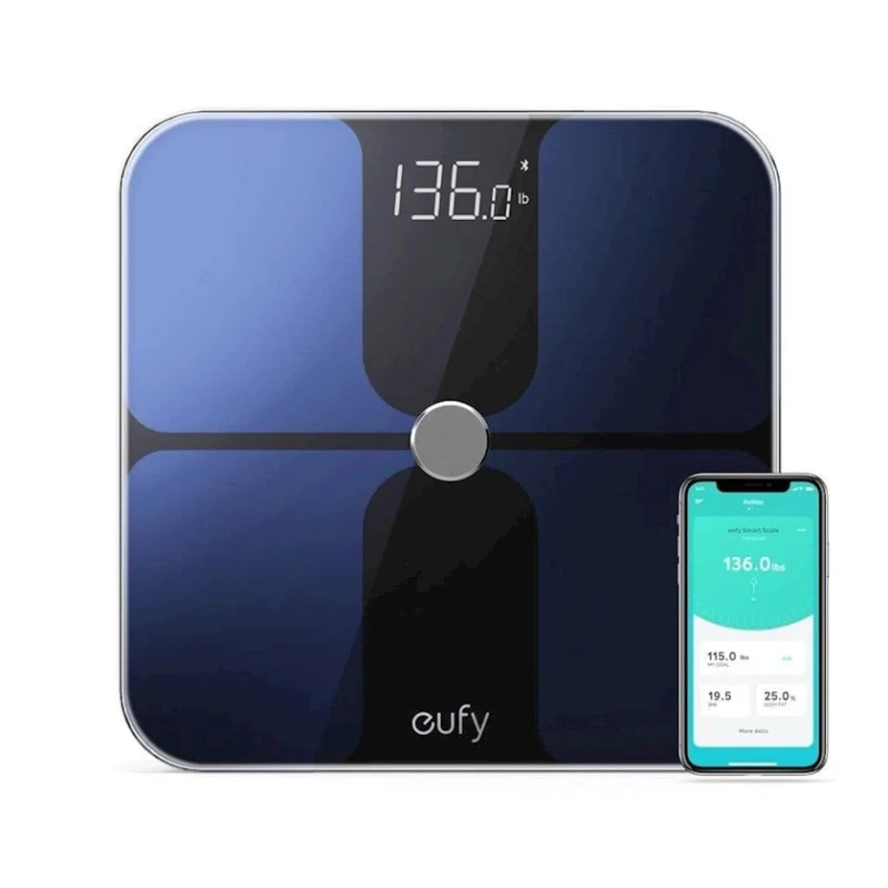 Весы напольные Anker Eufy Smart Scale B2B Black T9140-T9140H13 Весы напольные Anker Eufy Smart Scale B2B Black T9140-T9140H13