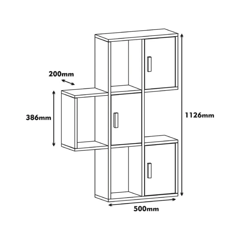 Книжная полка Elegant Wood ZARR190 Книжная полка Elegant Wood ZARR190
