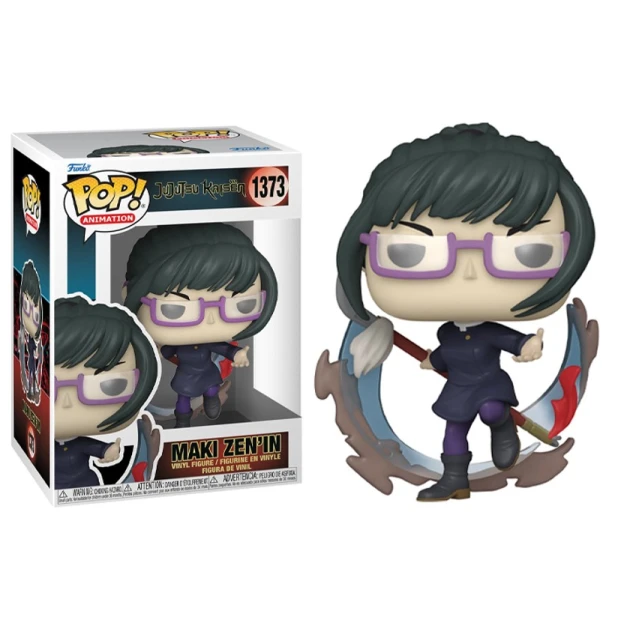 Oyun fiquru Funko Pop! Jujutsu Kaisen Maki Zen'in 1373, 3+ yaş