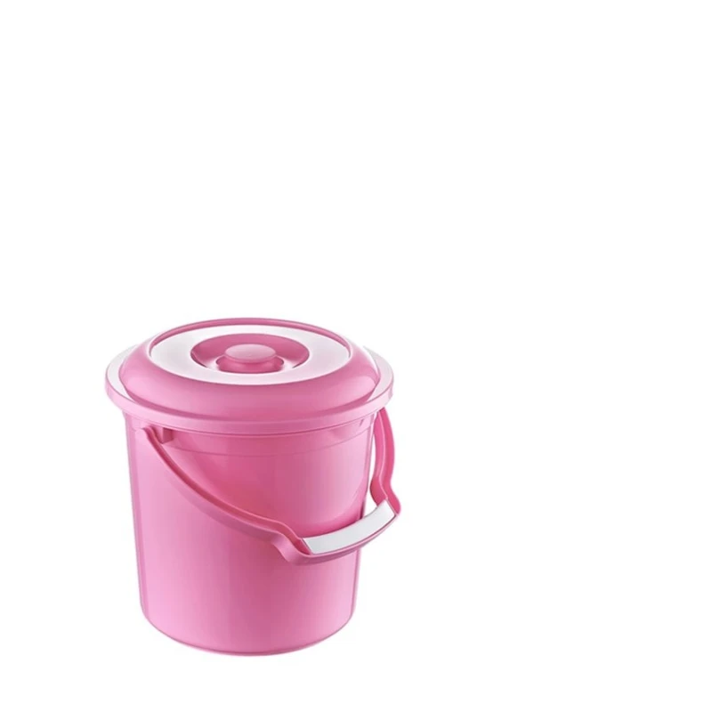 Ведро с крышкой Hobby life, розовый, пластик, 22x22 см, 5 л Ведро с крышкой Hobby life, розовый, пластик, 22x22 см, 5 л