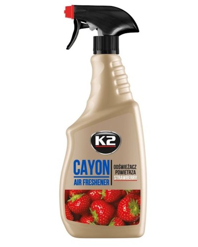 Avtomobil üçün ətirləndirici K2 Cayon Strawberry 700 ml