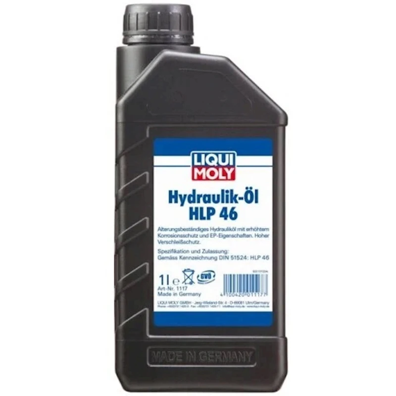 Гидравлическое масло Liqui Moly Hydraulikoil HLP 46 1L Гидравлическое масло Liqui Moly Hydraulikoil HLP 46 1L