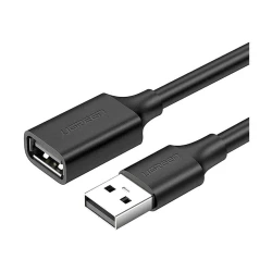 Удлинитель Ugreen US103 10318 USB 2.0 Male to USB 2.0 Female Cable Black, 5 м Удлинитель Ugreen US103 10318 USB 2.0 Male to USB 2.0 Female Cable Black, 5 м